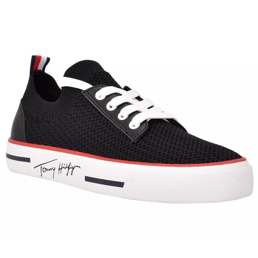 Tommy Hilfiger NEW Women's Navy Lace Up Sneakers Size 10M Classicâ Preppy Retro